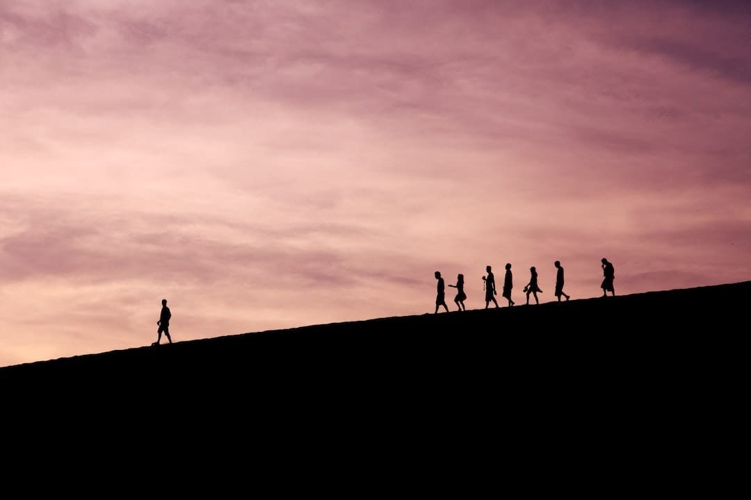 Leader ispiratore alla guida del team